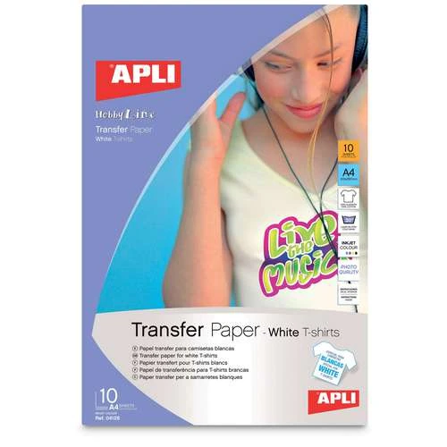 Apli Transfer Paper For Whites 3 Apli Transfer Paper For Whites
