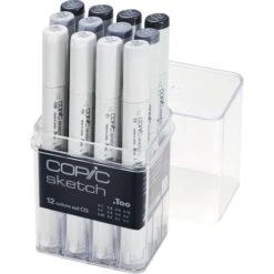 COPIC® | Sketch Marker Set CG — 12 X Cool Grey