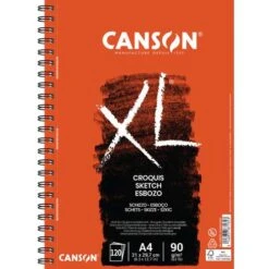 Canson XL Croquis Spiral Sketch Pads -Copic Shop CansonXLCroquisSpiralSketchPads 3