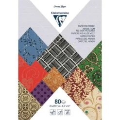 Clairefontaine 'Papers From All Over The World' Assorted Pads -Copic Shop Clairefontaine26230393BPapersFromAllOverTheWorld26230393BAssortedPads 3