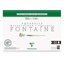 Clairefontaine | Fontaine Extra Rough Watercolour Paper — Various Formats -Copic Shop Clairefontaine7CFontaineExtraRoughWatercolourPaperE28094variousformats 4