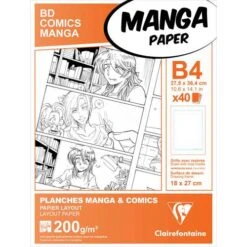 Clairefontaine BD Comics Manga Storyboard Pads -Copic Shop ClairefontaineBDComicsMangaStoryboardPads 3