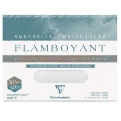 Clairefontaine Flamboyant Watercolour Paper
