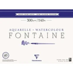 Clairefontaine Fontaine Semi- Glazed Watercolour Paper -Copic Shop ClairefontaineFontaineSemi GlazedWatercolourPaper 3