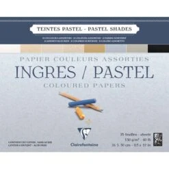 Clairefontaine Ingres Pastel Shades Pastel Pad -Copic Shop ClairefontaineIngresPastelShadesPastelPad 2
