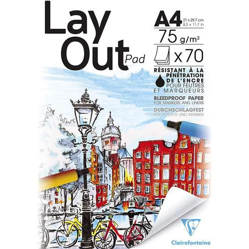 Clairefontaine Layout Pads 4 Clairefontaine Layout Pads - Image 2