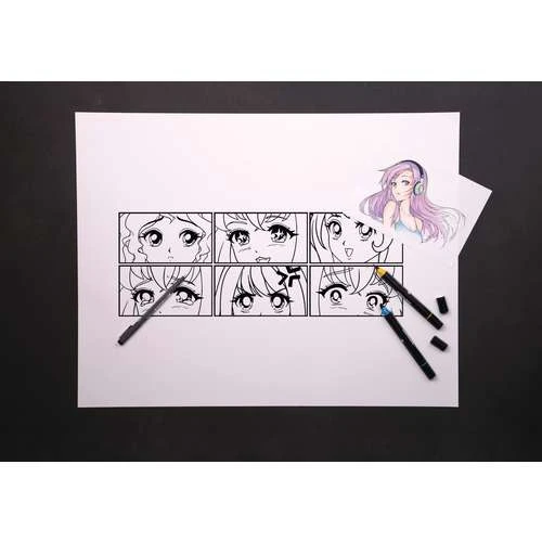 Clairefontaine Manga Layout Paper 5 Clairefontaine Manga Layout Paper - Image 3