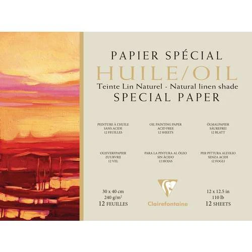 Clairefontaine Special Oil Painting Paper 4 Clairefontaine Special Oil Painting Paper - Image 2