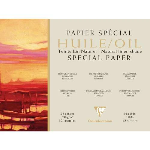 Clairefontaine Special Oil Painting Paper 5 Clairefontaine Special Oil Painting Paper - Image 3