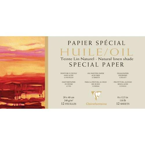 Clairefontaine Special Oil Painting Paper 3 Clairefontaine Special Oil Painting Paper