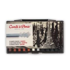 Conté à Paris Brown Shades Sketching Chalk Set -Copic Shop ContC3A9C3A0ParisBrownShadesSketchingChalkSet 1