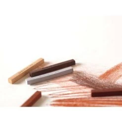 Conté à Paris Brown Shades Sketching Chalk Set -Copic Shop ContC3A9C3A0ParisBrownShadesSketchingChalkSet 2