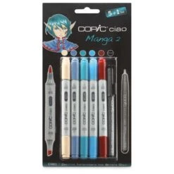 Copic Ciao 5 + 1 Manga Sets -Copic Shop CopicCiao52B1MangaSets 4