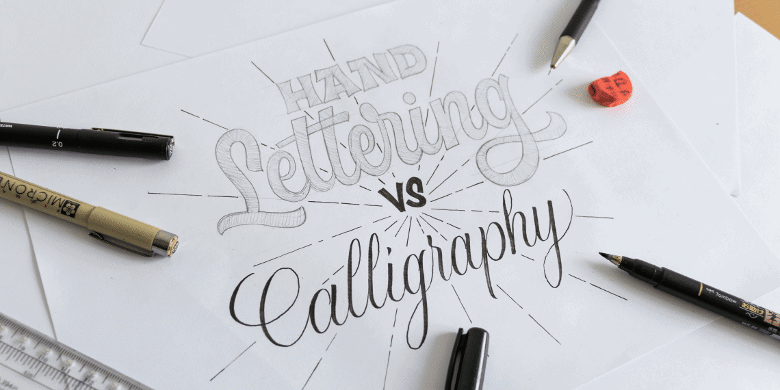 Copic Shop -Copic Shop Cover image what is the difference between hand lettering and calligraphy 02 01