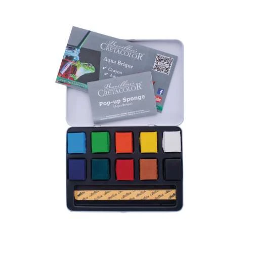Cretacolor Aqua Brique Set 4 Cretacolor Aqua Brique Set - Image 2