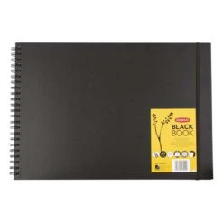 DERWENT | Black Book - Spiral Sketchbook -Copic Shop DERWENT7CBlackBook spiralsketchbook 2
