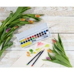 DERWENT | INKTENSE Paint Pan — 24-set -Copic Shop DERWENT7CINKTENSEPaintPanE2809424 set 3