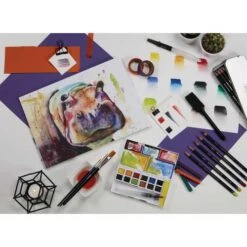 DERWENT | INKTENSE Paint Pan — Travel Set 1 -Copic Shop DERWENT7CINKTENSEPaintPanE28094TravelSet1 3