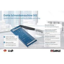 Dahle® Dahle Cutting Machine 502 11 Dahle® Dahle Cutting Machine 502 -Copic Shop DahleCuttingMachine502 4