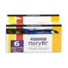 Daler-Rowney Graduate Acrylic Primary Set - 75ml Tubes 1 Daler-Rowney Graduate Acrylic Primary Set - 75ml Tubes -Copic Shop Daler RowneyGraduateAcrylicPrimarySet 75mltubes