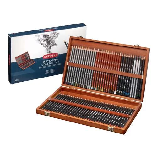 Derwent 72 Sketching Pencil Set 3 Derwent 72 Sketching Pencil Set