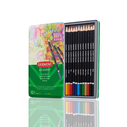 Derwent Academy Coloured Pencil Sets 4 Derwent Academy Coloured Pencil Sets - Image 2