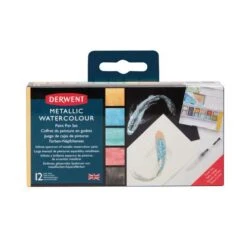 Derwent Inktense Paint Pan Travel Set -Copic Shop DerwentInktensePaintPanTravelSet 1
