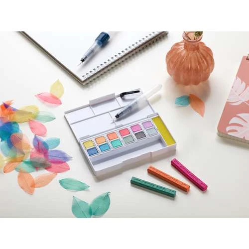 Derwent Pastel Shades Paint Pan Set 6 Derwent Pastel Shades Paint Pan Set - Image 4