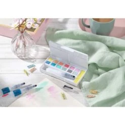 Derwent Pastel Shades Paint Pan Set 13 Derwent Pastel Shades Paint Pan Set -Copic Shop DerwentPastelShadesPaintPanSet 5