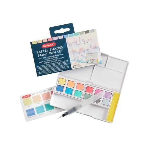 Derwent Pastel Shades Paint Pan Set 3 Derwent Pastel Shades Paint Pan Set