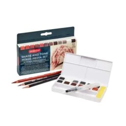 Derwent Shade And Tone Mixed Media Set -Copic Shop DerwentShadeandToneMixedMediaSet 1
