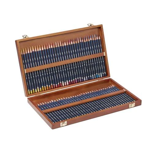 Derwent Watercolour 72 Pencil Wooden Box Set 7 Derwent Watercolour 72 Pencil Wooden Box Set - Image 5