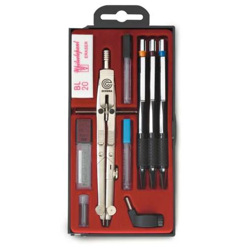 Ecobra Silver Master Complete Compass Set 3 Ecobra Silver Master Complete Compass Set