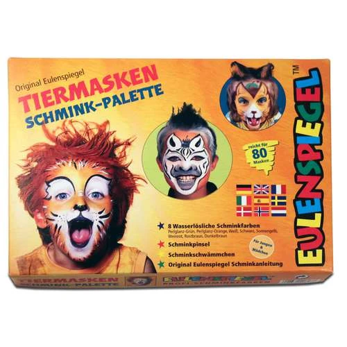 Eulenspiegel Animal Face Paint Set 4 Eulenspiegel Animal Face Paint Set - Image 2