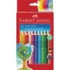 Faber-Castell | Jumbo Grip — 12 Coloured Pencils -Copic Shop Faber Castell7CJumboGripE2809412colouredpencils