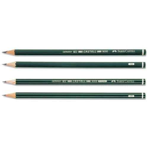 Faber-Castell 9000 12 Pencil Packs 3 Faber-Castell 9000 12 Pencil Packs