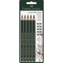 New Arrival 8 Faber-Castell 9000 Jumbo Pencil Pack