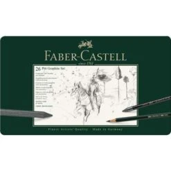 Faber-Castell Large Pitt Graphite Set 6 Faber-Castell Large Pitt Graphite Set -Copic Shop Faber CastellLargePittGraphiteSet 1