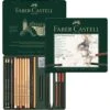Faber-Castell Pitt 21 Piece Monochrome Set -Copic Shop Faber CastellPitt21PieceMonochromeSet
