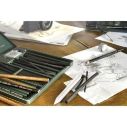Faber-Castell Pitt Charcoal Set -Copic Shop Faber CastellPittCharcoalSet 3
