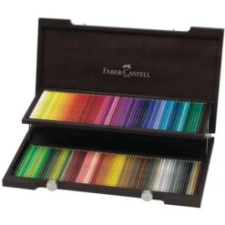 Faber-Castell Polychromos Artists' Colour Pencils Wooden Box Set 7 Faber-Castell Polychromos Artists' Colour Pencils Wooden Box Set -Copic Shop Faber CastellPolychromosArtists26230393BColourPencilsWoodenBoxSet 1