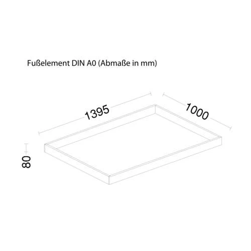Foot Element For The Drawings Cabinets 4 Foot Element For The Drawings Cabinets - Image 2