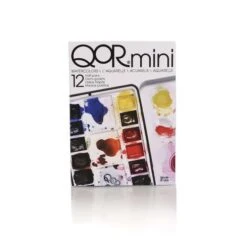 GOLDEN® | QoR® Mini Watercolour Box — 12 Half Pans -Copic Shop GOLDENC2AE7CQoRC2AEMiniWatercolourBoxE2809412halfpans 1