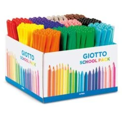 Giotto Turbo Maxi Fibre Pen School Set, 144 Pens -Copic Shop GiottoTurboMaxiFibrePenSchoolSet2C144Pens 1