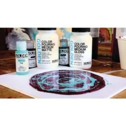 Golden Color Gloss Pouring Medium 12 Golden Color Gloss Pouring Medium -Copic Shop GoldenColorGlossPouringMedium 4