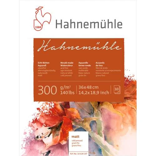 Hahnemuehle 300 Watercolour Paper Blocks 4 Hahnemuehle 300 Watercolour Paper Blocks - Image 2
