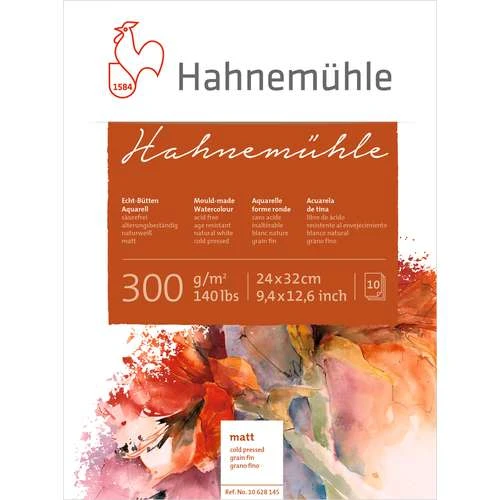 Hahnemuehle 300 Watercolour Paper Blocks 6 Hahnemuehle 300 Watercolour Paper Blocks - Image 4
