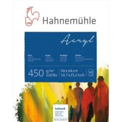 Hahnemuehle Acrylic Painting Paper Blocks 450gsm -Copic Shop HahnemuehleAcrylicPaintingPaperBlocks450gsm 3