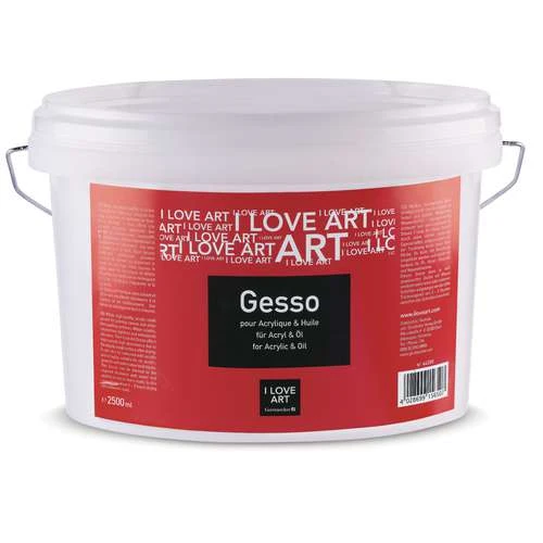 I LOVE ART | Gesso — Tubs 4 I LOVE ART | Gesso — Tubs - Image 2