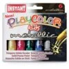 Instant Playcolor Kids Metallic Solid Gouache Set
